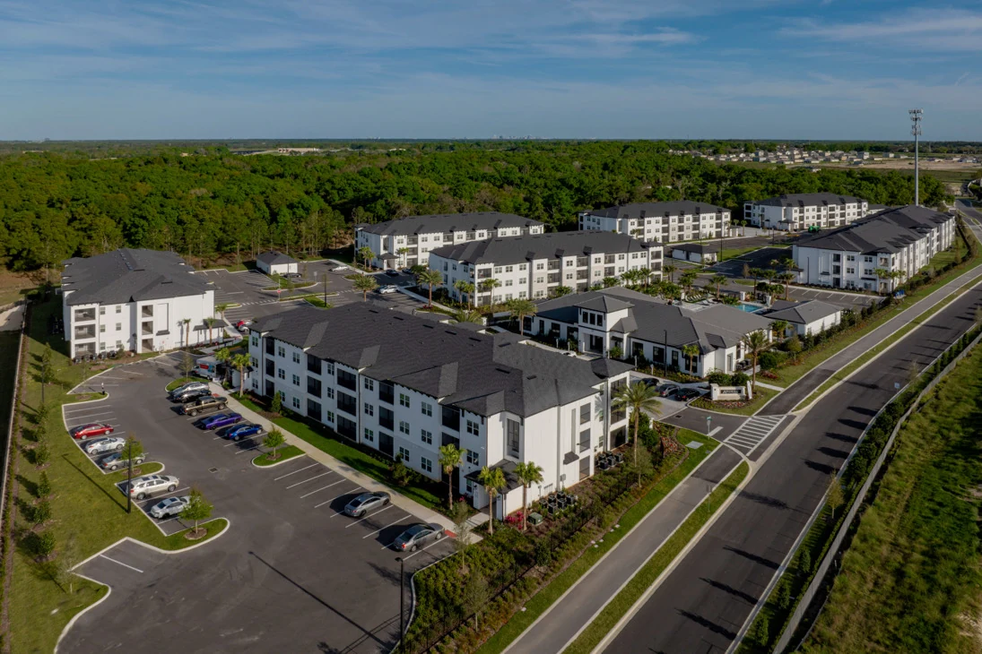 Aerial exterior view of 3030 at Apopka in Apopka, Florida