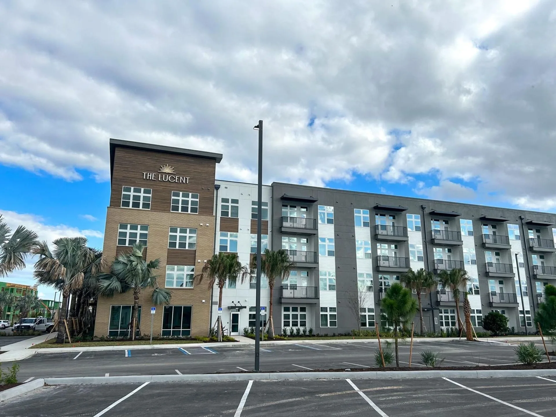 Exterior of The Lucent at Sunrise in Kissimmee, Florida