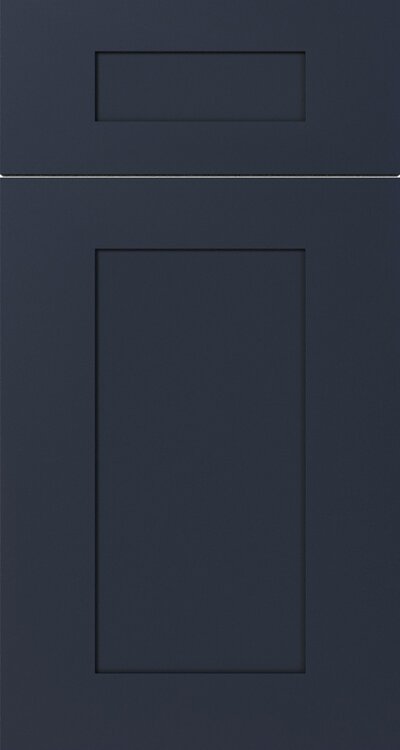 Navy Blue cabinet door and drawer front